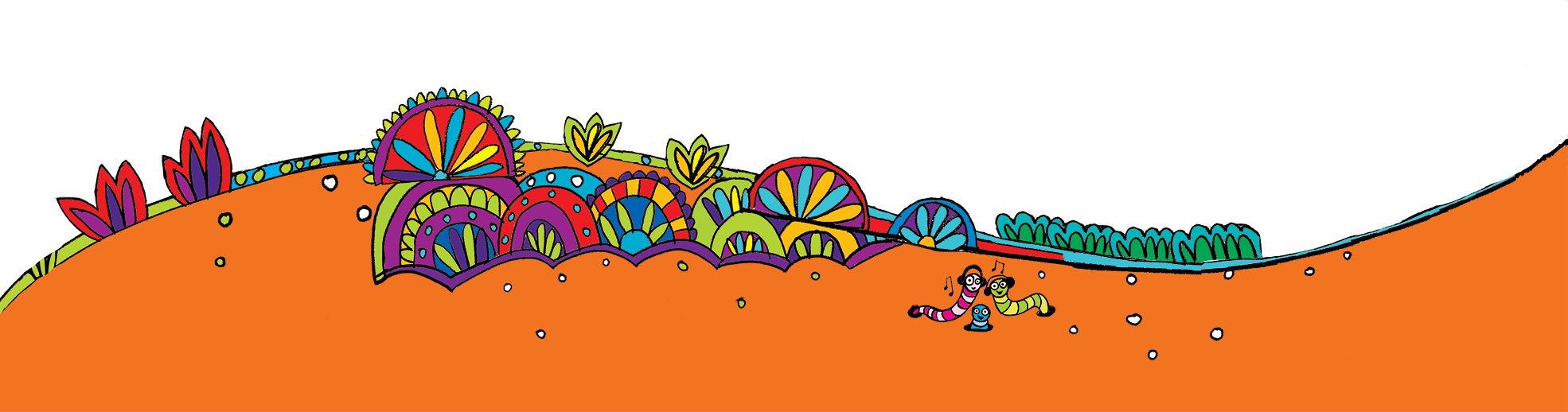 footer illustrations
